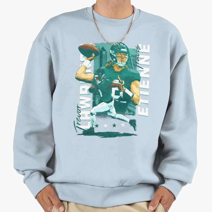 Trevor Lawrence Sweatshirt - Trendy Graphic Unisex - T-Shirt, Sweatshirt, Hoodie
