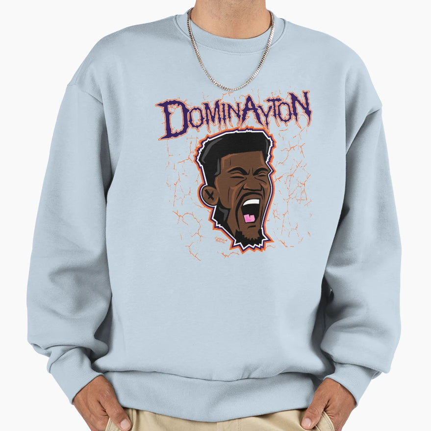 Dominayton Big Face Sweatshirt - Trendy Graphic for Adults - T-Shirt, Sweatshirt, Hoodie