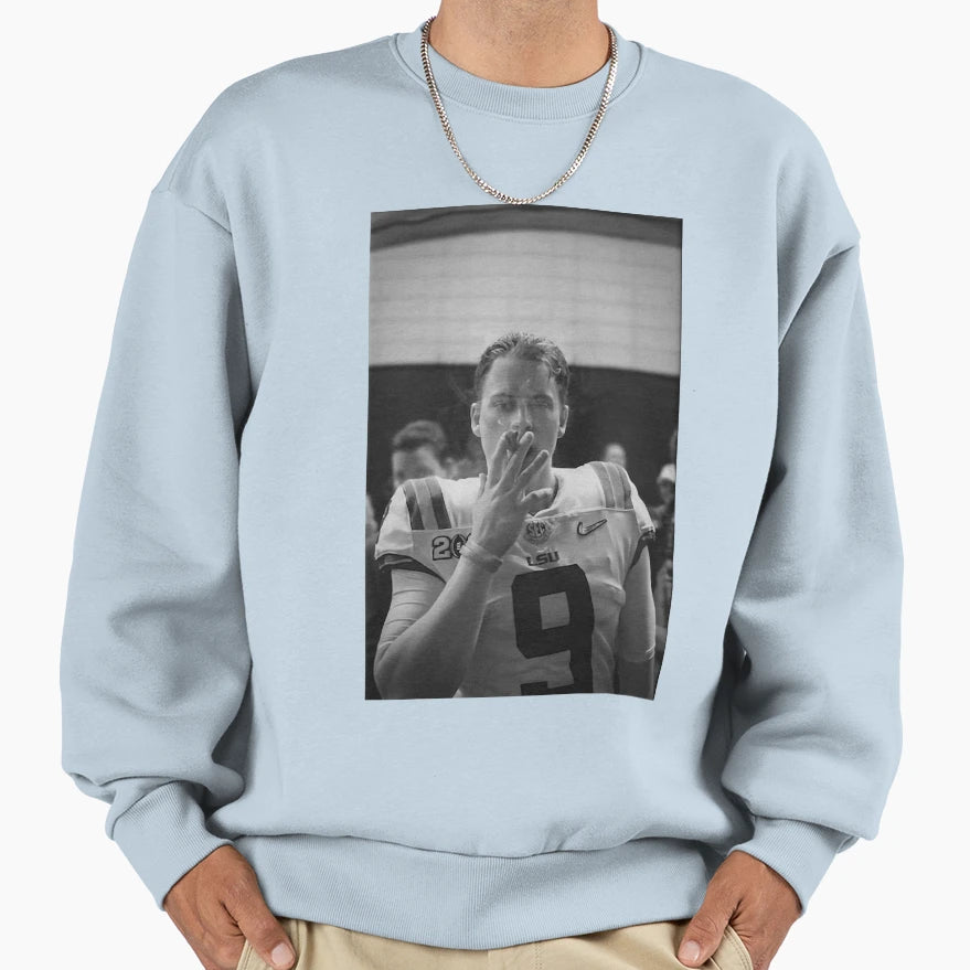 Jb Smoking Sweatshirt - Trendy Graphic for Adults - T-Shirt, Sweatshirt, Hoodie