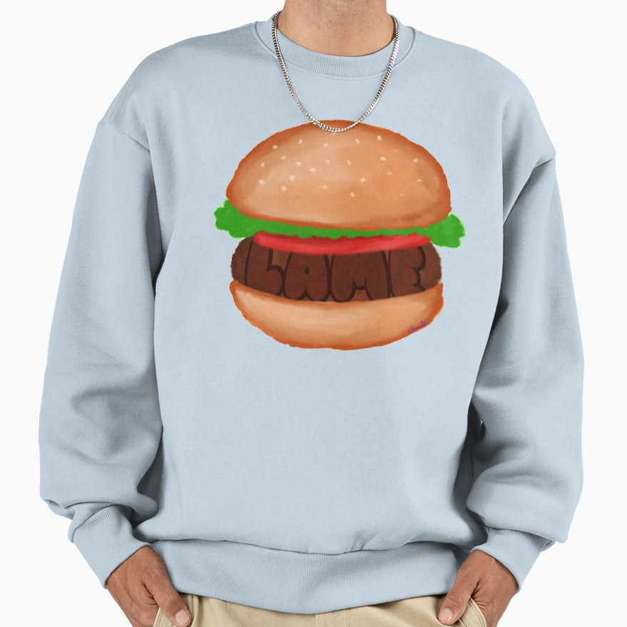 Lameburger Sweatshirt - Casual Everyday Wear for Adults - T-Shirt, Sweatshirt, Hoodie