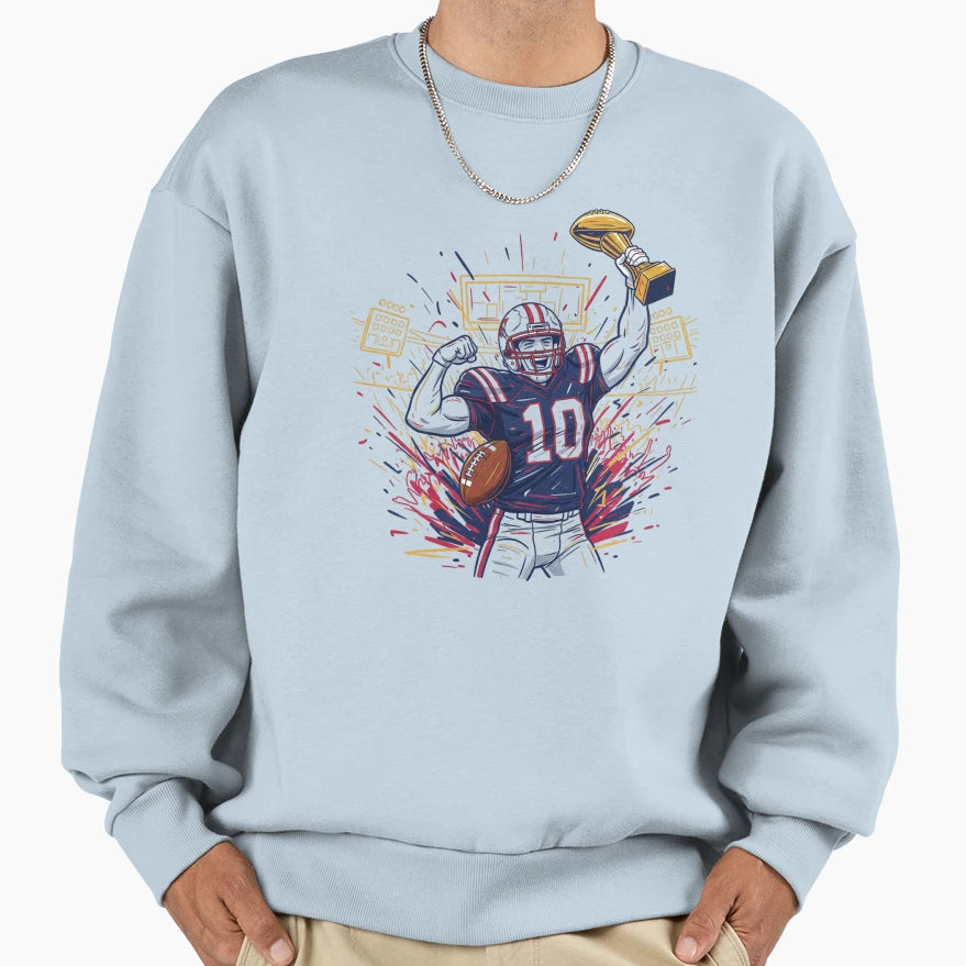 American Football Sweatshirt - Novelty Apparel Unisex - T-Shirt, Sweatshirt, Hoodie