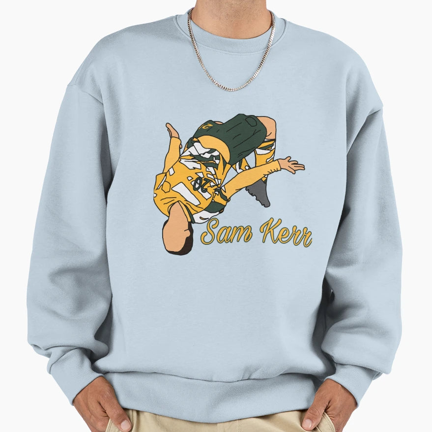 Sam Kerr Sweatshirt - Casual Everyday Wear Men Women - T-Shirt, Sweatshirt, Hoodie