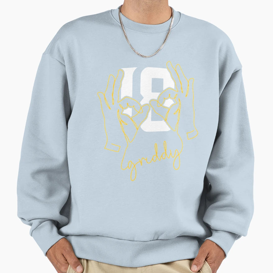 Friddy Okay Gold Sweatshirt - Custom Art Print for Adults - T-Shirt, Sweatshirt, Hoodie