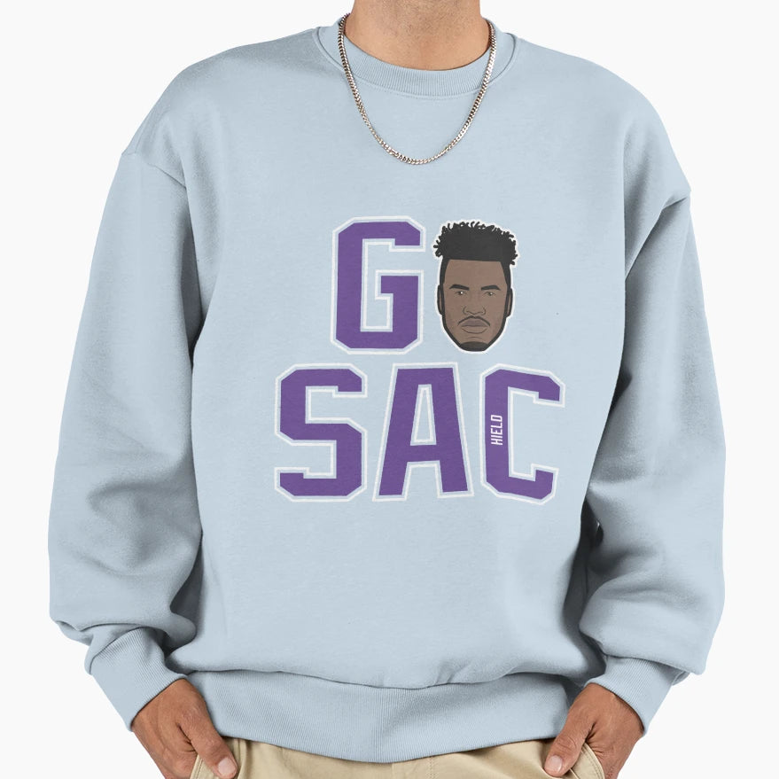 Buddy Hield Go Sac Sweatshirt - Graphic Print Men Women - T-Shirt, Sweatshirt, Hoodie