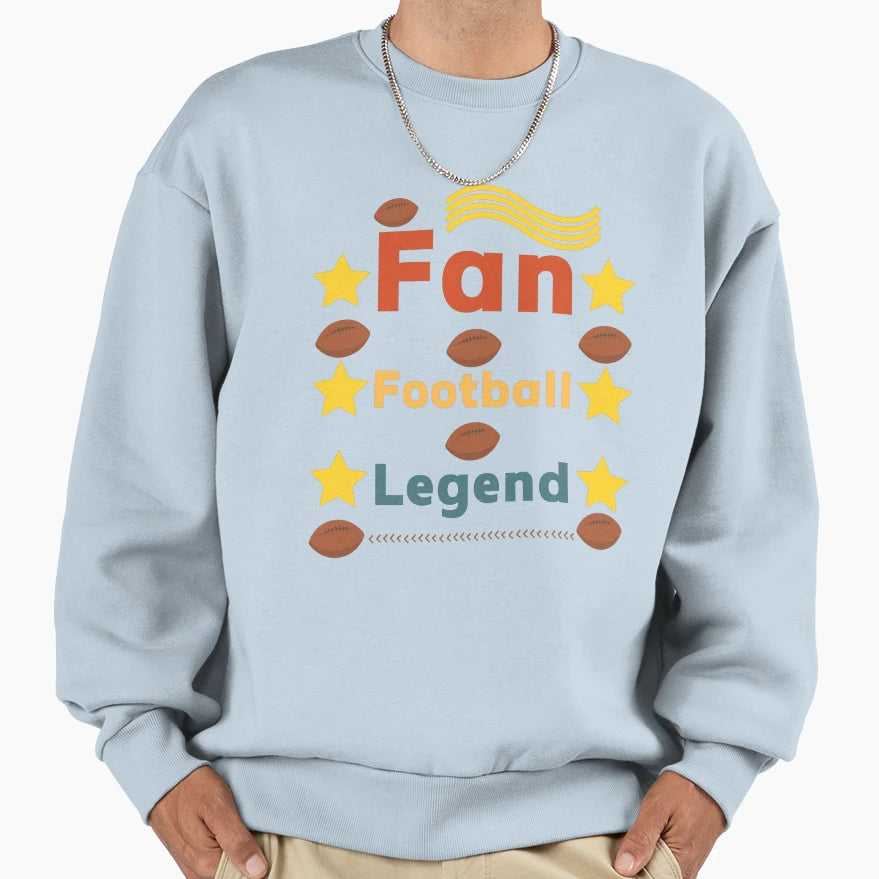 Copy Fan Football Legend Funny T-Shirt - Fun Novelty Design for Adults - T-Shirt, Sweatshirt, Hoodie