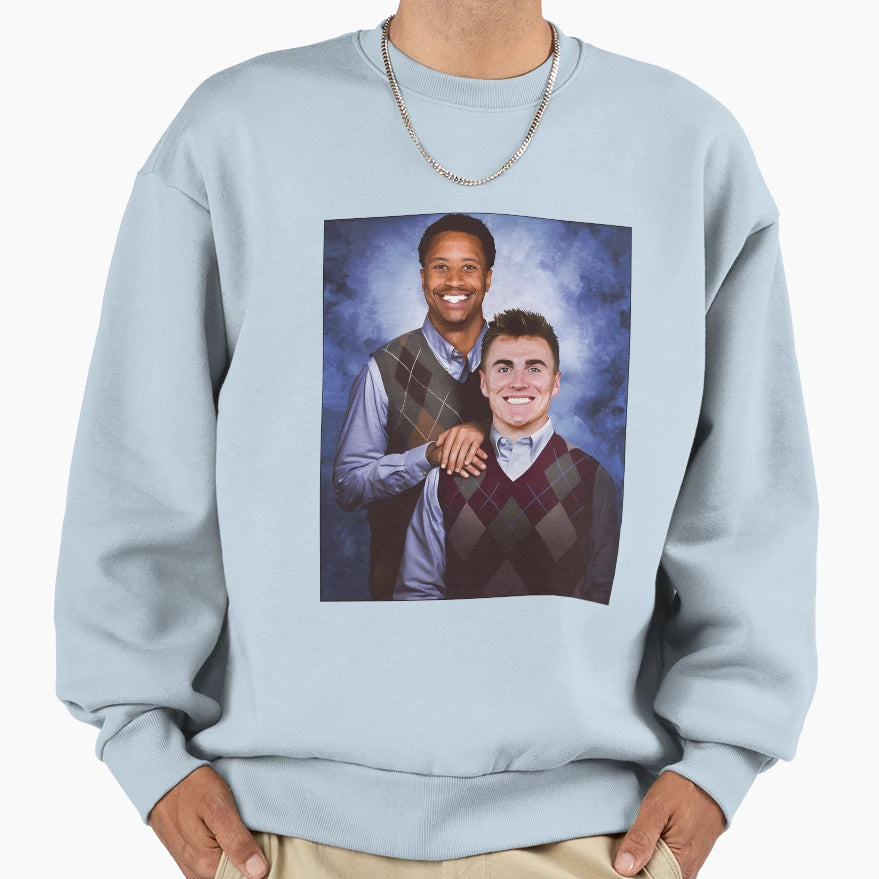 Bo Nix Courtland Sutton Step Sweatshirt - Minimalist Print Men Women - T-Shirt, Sweatshirt, Hoodie