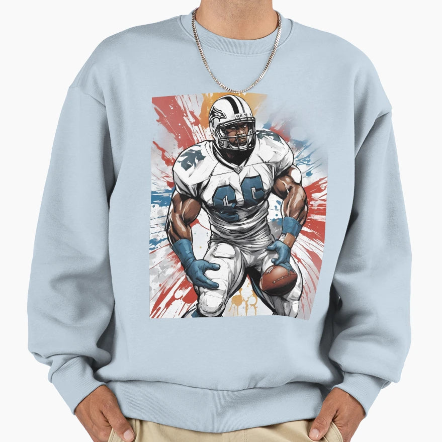 American Football Touchdown Sweatshirt - Graphic Print for Adults - T-Shirt, Sweatshirt, Hoodie
