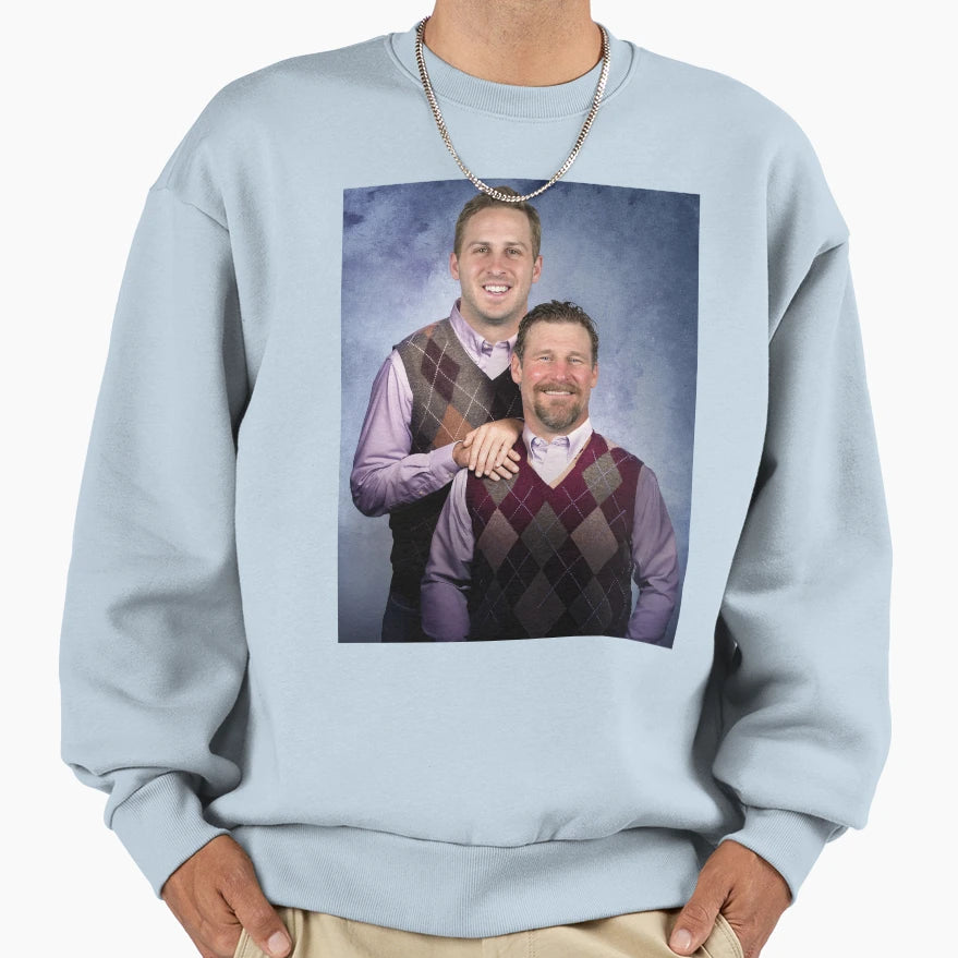 Dan Campbell And Jared Sweatshirt - Streetwear Style for Adults - T-Shirt, Sweatshirt, Hoodie