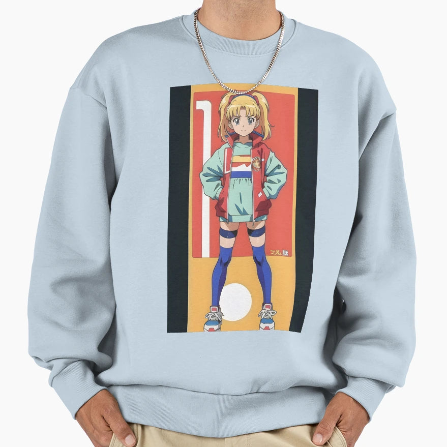Anime Jacket Sweatshirt - Novelty Apparel Unisex - T-Shirt, Sweatshirt, Hoodie