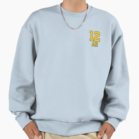 12 Ar Yellow Sweatshirt - Casual Everyday Wear Unisex - T-Shirt, Sweatshirt, Hoodie