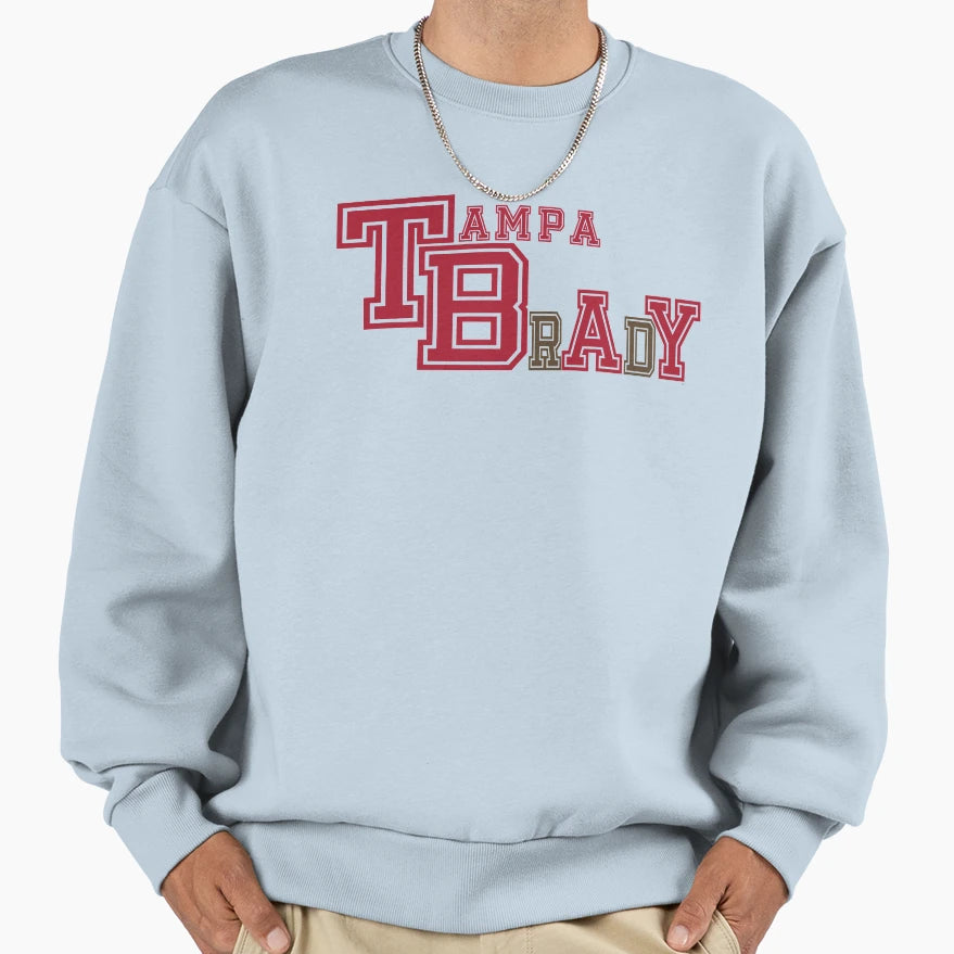 Tampa Brady Sweatshirt - Trendy Graphic Unisex - T-Shirt, Sweatshirt, Hoodie