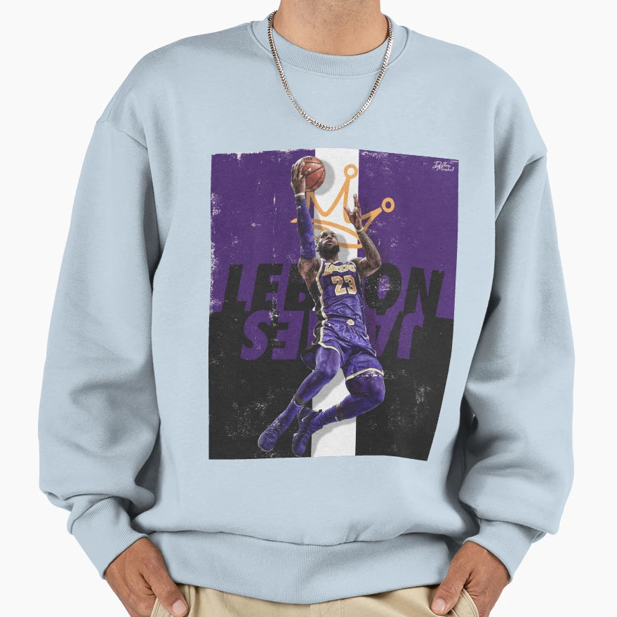 Purple Cover Jump Sweatshirt - Aesthetic Graphic Unisex - T-Shirt, Sweatshirt, Hoodie