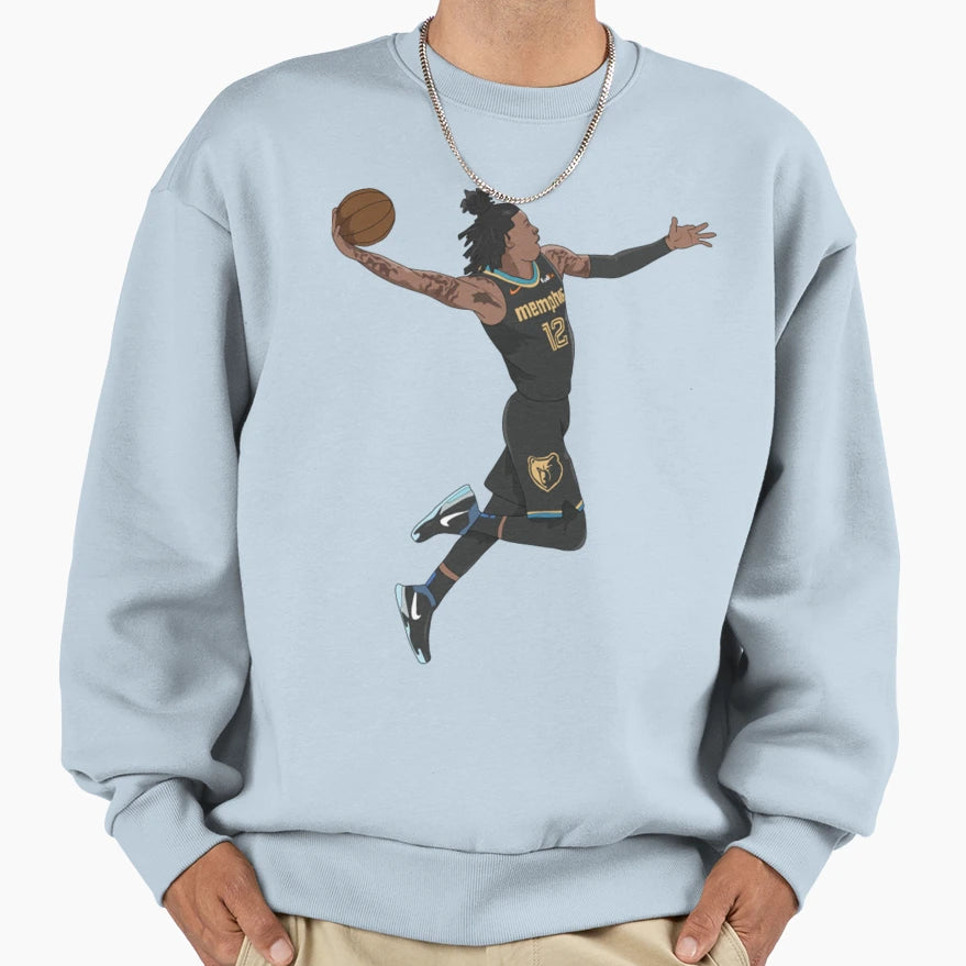 Ja Morant Slam Sweatshirt - Unique Graphic for Adults - T-Shirt, Sweatshirt, Hoodie