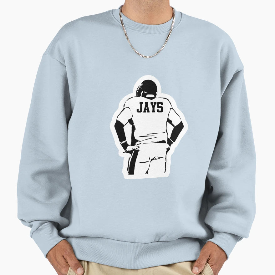 Jc Jays Football Player Lineman Sweatshirt - Trendy Graphic Men Women - T-Shirt, Sweatshirt, Hoodie