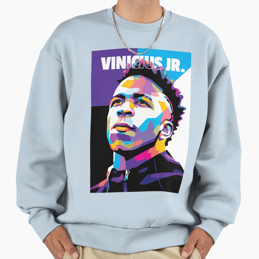 Vinicius Jr Wpap Sweatshirt - Custom Art Print Men Women - T-Shirt, Sweatshirt, Hoodie