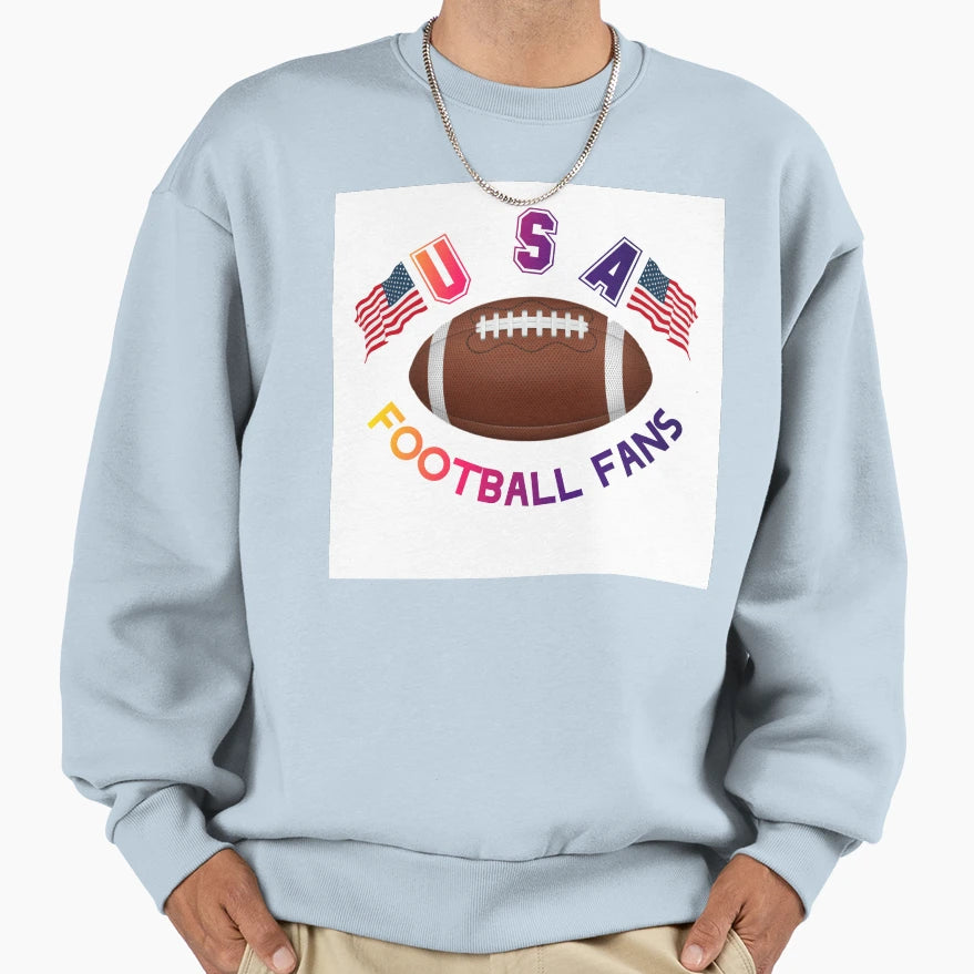 Football Is My Favorite Season Sweatshirt - Casual Everyday Wear Men Women - T-Shirt, Sweatshirt, Hoodie