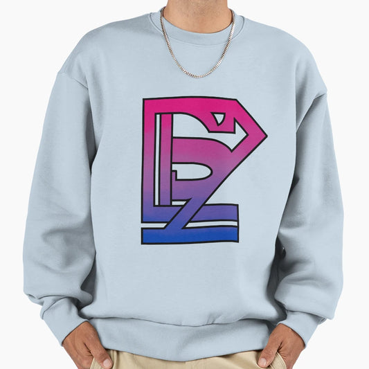 Bisexual Supercorp Logo Sweatshirt - Custom Art Print Unisex - T-Shirt, Sweatshirt, Hoodie