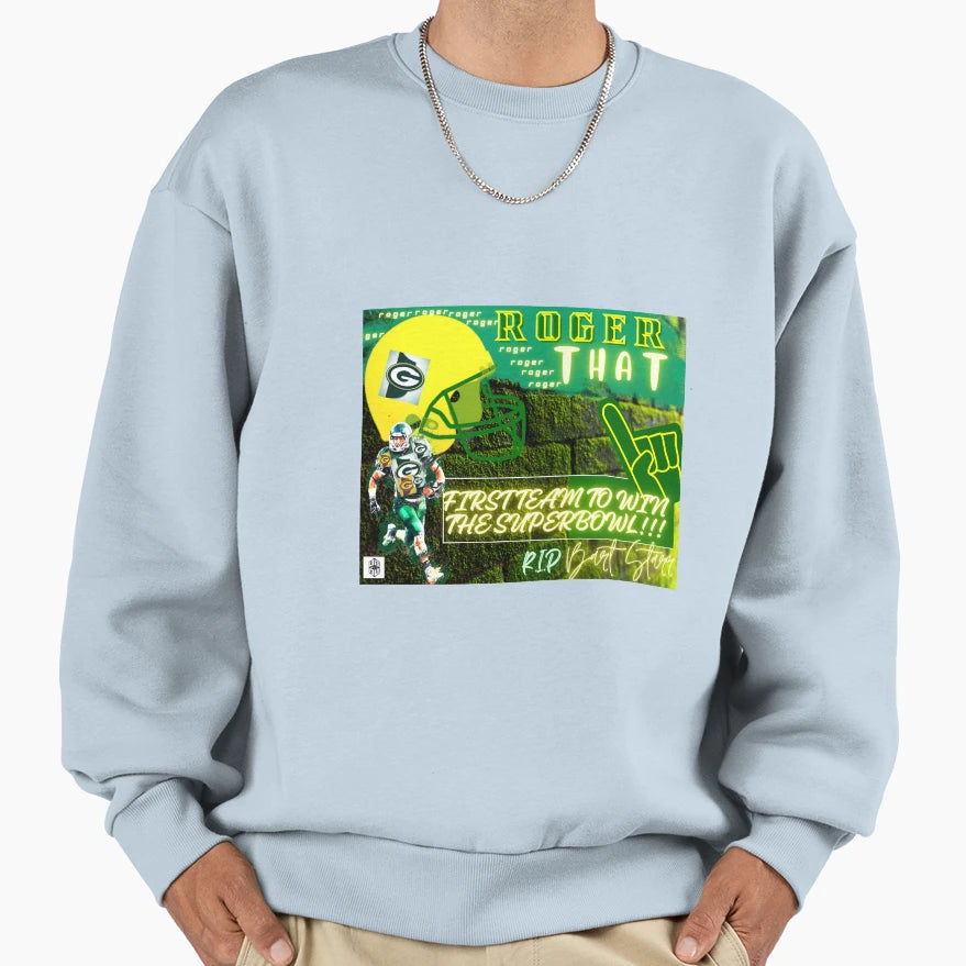 Green Bay Packers Sweatshirt - Minimalist Print Men Women - T-Shirt, Sweatshirt, Hoodie