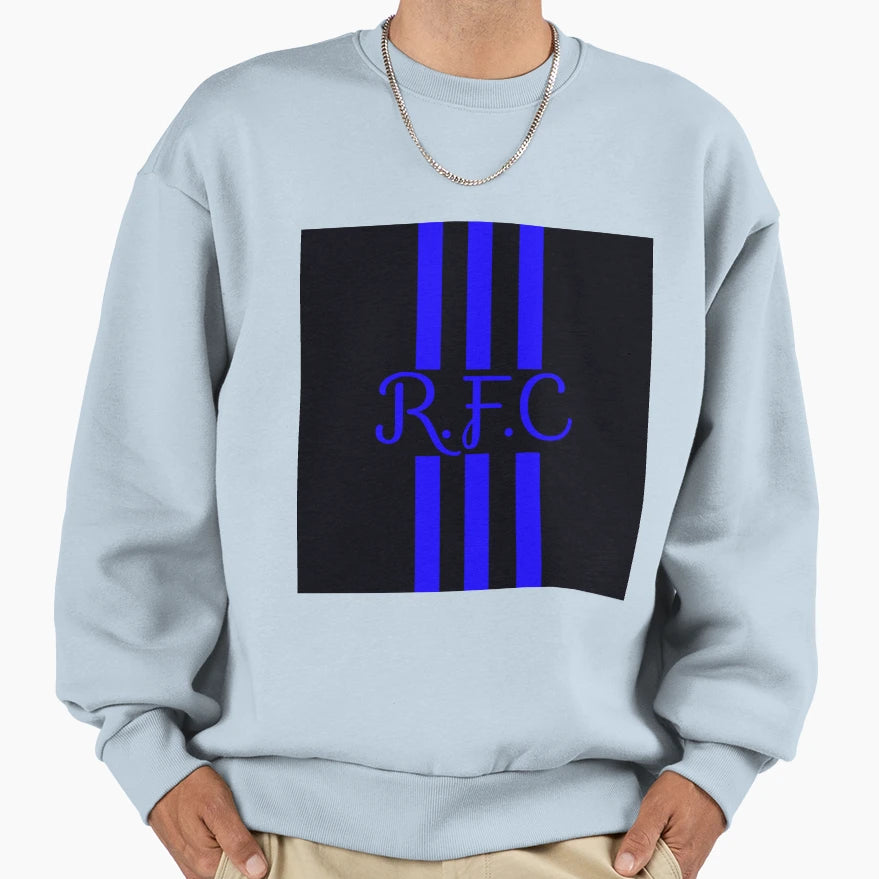 Blue Gers Sweatshirt - Custom Art Print for Adults - T-Shirt, Sweatshirt, Hoodie