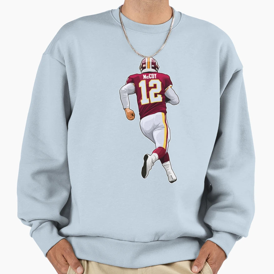 Colt Mccoy 12 Scrambles Sweatshirt - Custom Art Print Unisex - T-Shirt, Sweatshirt, Hoodie