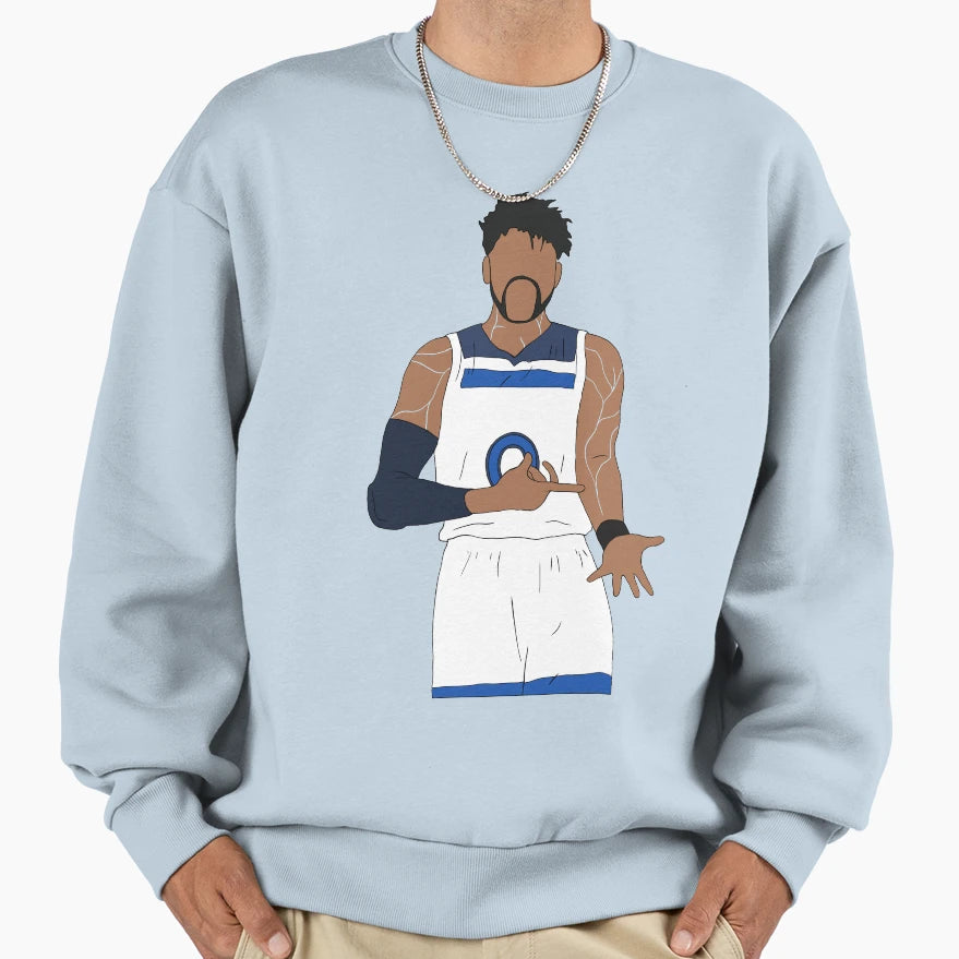 Dangelo Russell Ice His Veins Sweatshirt - Unique Graphic for Adults - T-Shirt, Sweatshirt, Hoodie