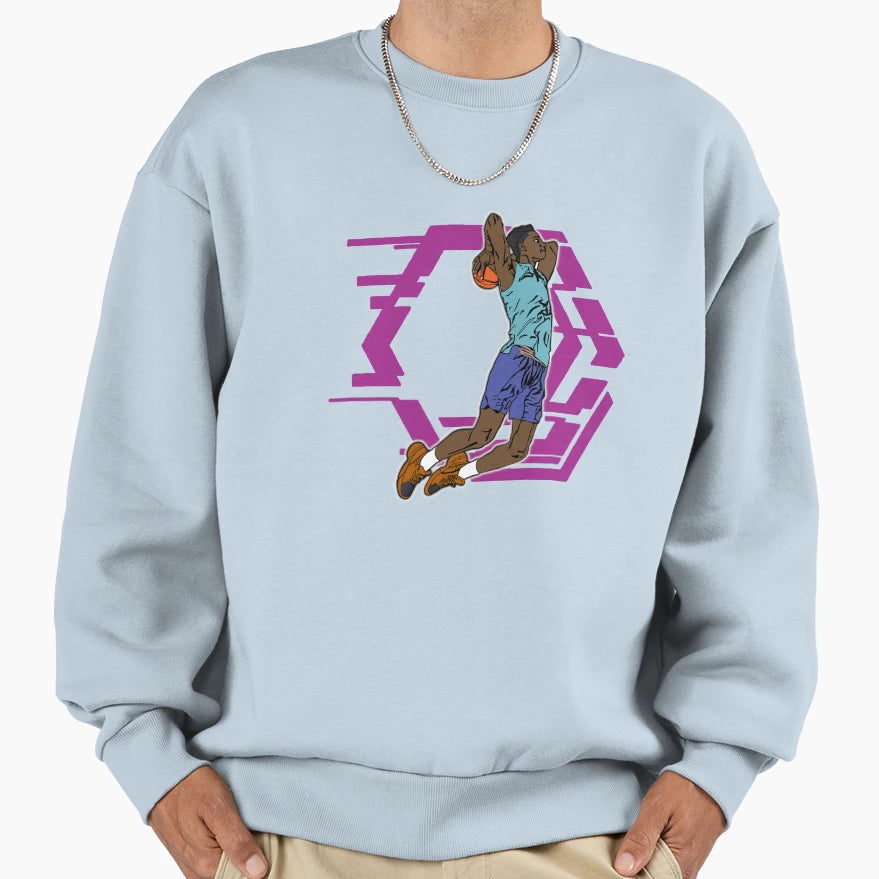 Basket V4 07 Sweatshirt - Novelty Apparel for Adults - T-Shirt, Sweatshirt, Hoodie