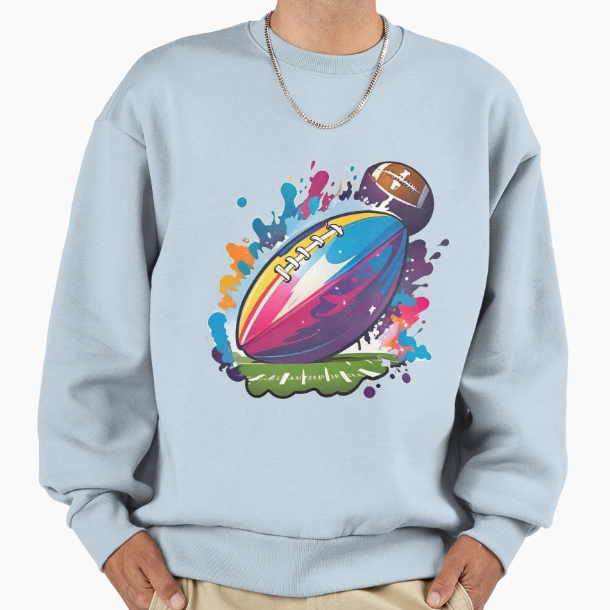 Touchdown Frenzy 598 Sweatshirt - Minimalist Print Unisex - T-Shirt, Sweatshirt, Hoodie