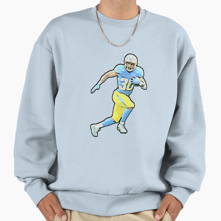 Austin Ekeler Chargers Running Back Sweatshirt - Fun Novelty Design Unisex - T-Shirt, Sweatshirt, Hoodie