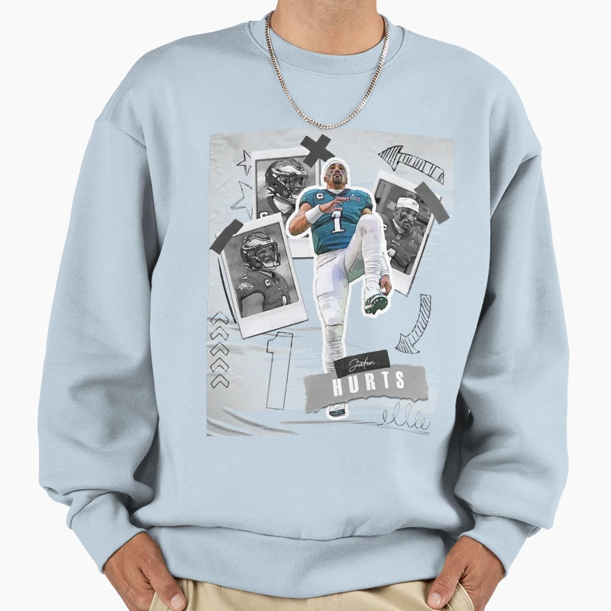 Championship Football Player Sports Sweatshirt - Fun Novelty Design Unisex - T-Shirt, Sweatshirt, Hoodie