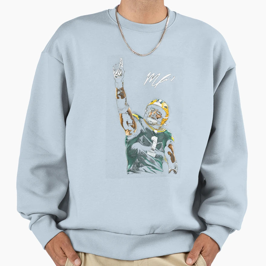 MP One Up Sweatshirt - Minimalist Print Unisex - T-Shirt, Sweatshirt, Hoodie