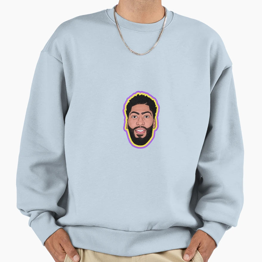 Anthony Davis Lakers Sweatshirt - Trendy Graphic Unisex - T-Shirt, Sweatshirt, Hoodie