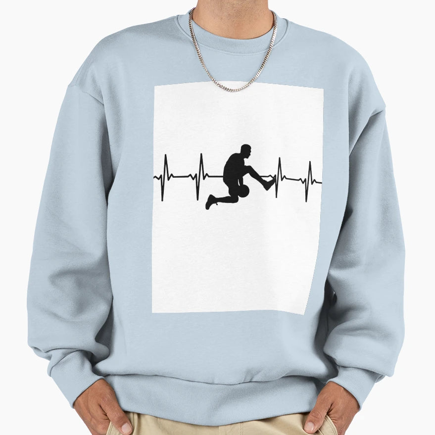 Basketball Sweatshirt - Graphic Print for Adults - T-Shirt, Sweatshirt, Hoodie