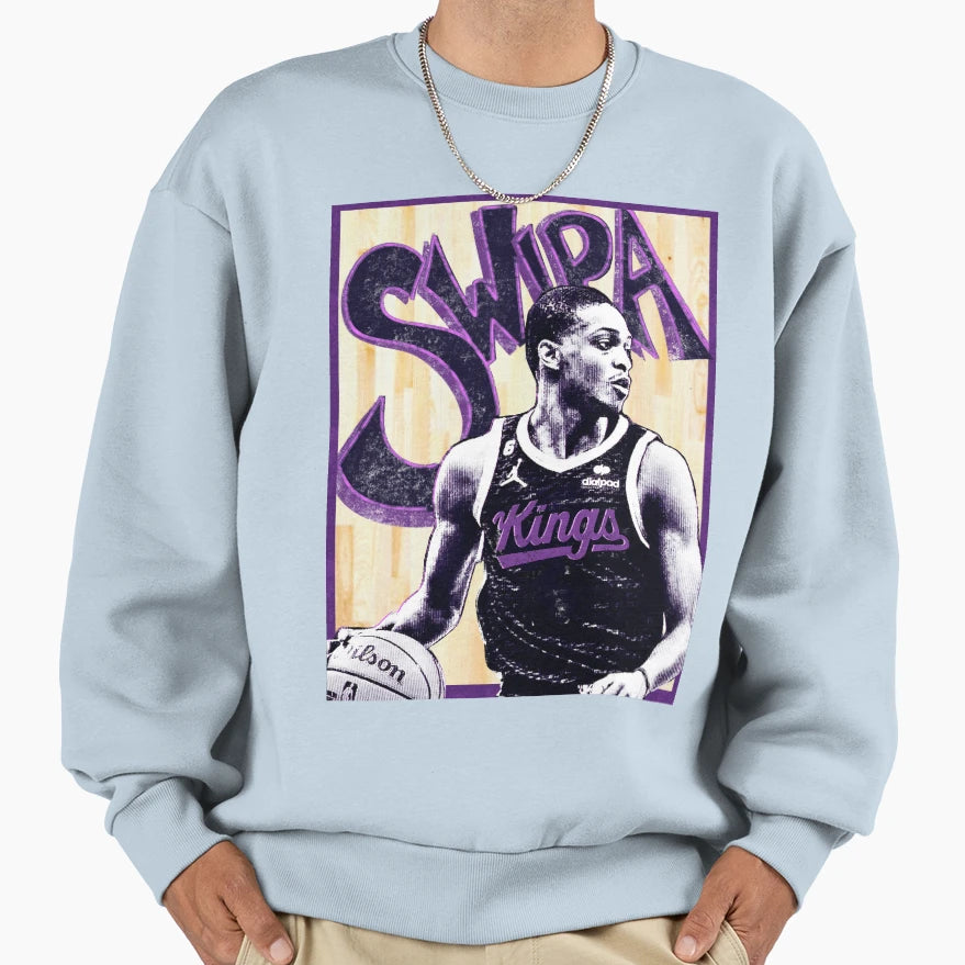 Deaaron Swipa Fox Sweatshirt - Streetwear Style for Adults - T-Shirt, Sweatshirt, Hoodie