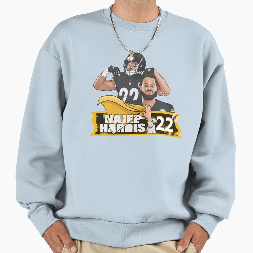 Najee Sweatshirt - Minimalist Print Men Women - T-Shirt, Sweatshirt, Hoodie