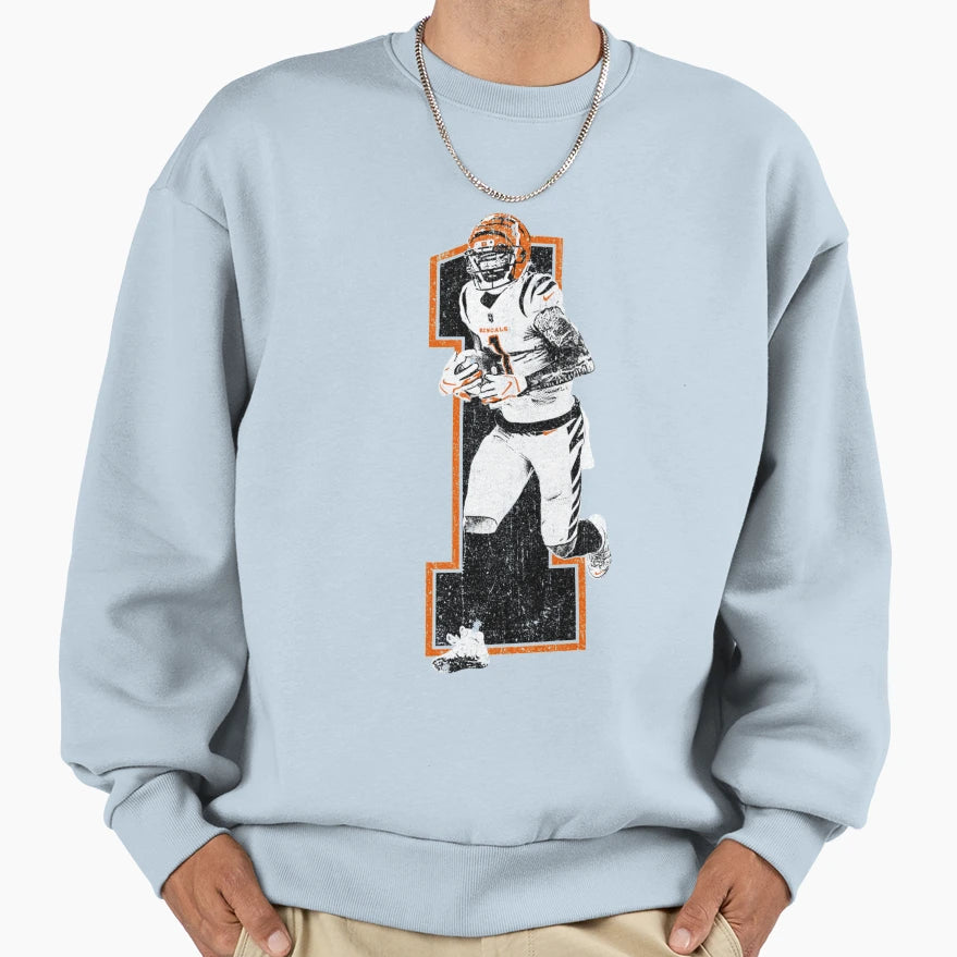 Jamarr Chase Variant T-Shirt - Aesthetic Graphic for Adults - T-Shirt, Sweatshirt, Hoodie