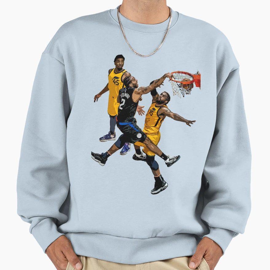 Kawhi Leonard Sweatshirt - Custom Art Print Men Women - T-Shirt, Sweatshirt, Hoodie