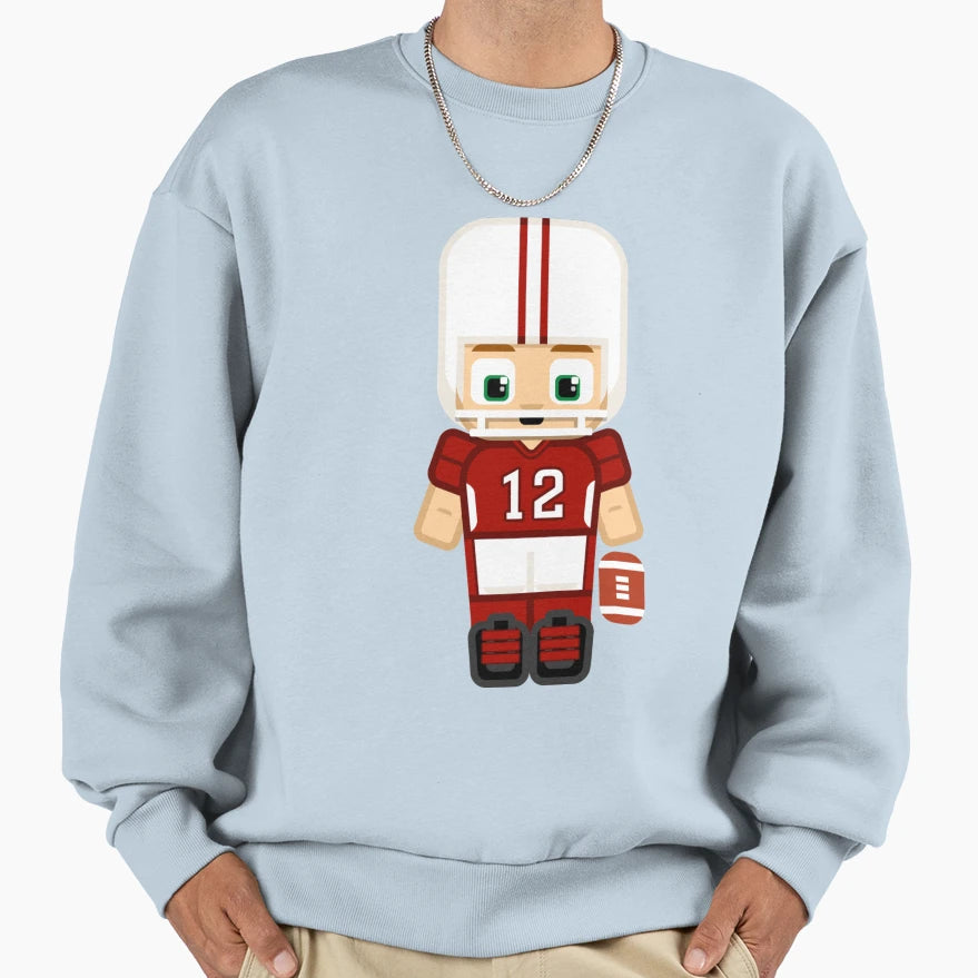 Super Sports Stars American Football Sweatshirt - Aesthetic Graphic Unisex - T-Shirt, Sweatshirt, Hoodie