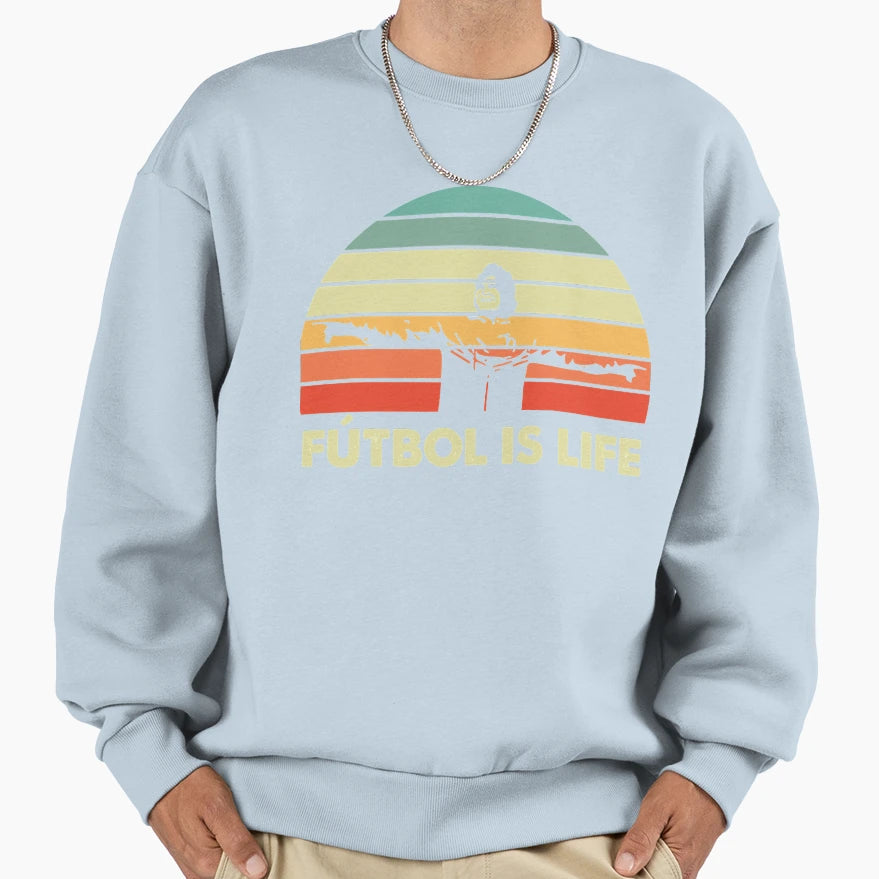 Futbol Is Life Dani Rojas Sweatshirt - Novelty Apparel for Adults - T-Shirt, Sweatshirt, Hoodie