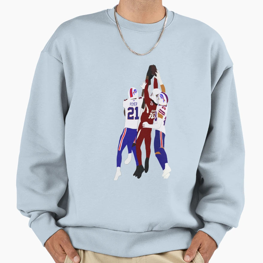 Hail Murray Catch Art Sweatshirt - Unique Graphic for Adults - T-Shirt, Sweatshirt, Hoodie