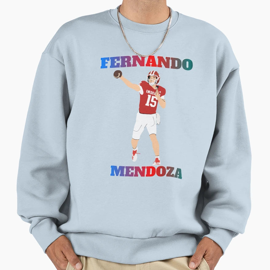 Mendoza Illustration Sweatshirt - Unique Graphic Unisex - T-Shirt, Sweatshirt, Hoodie