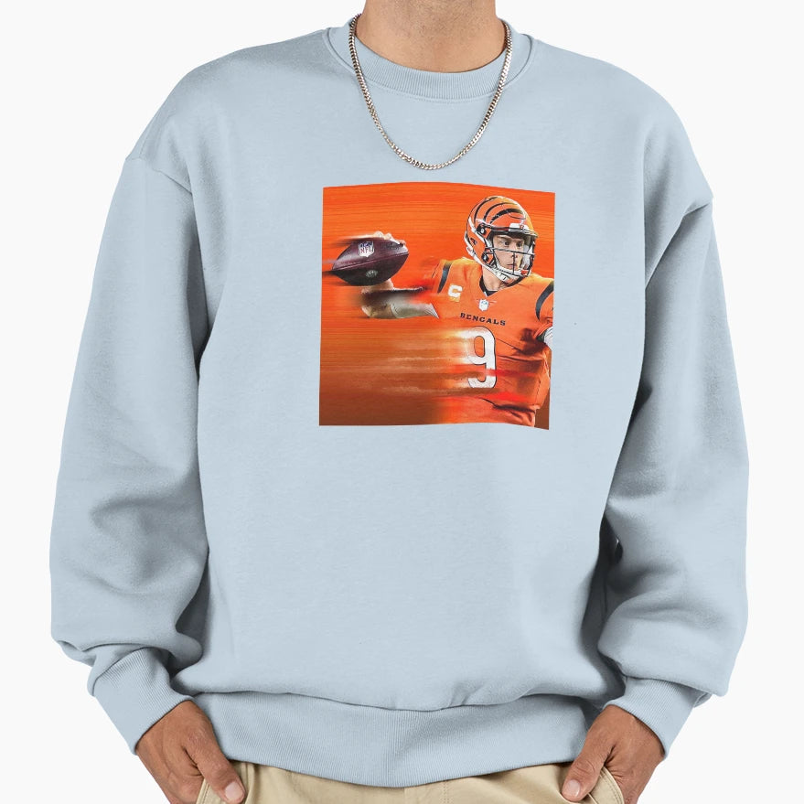 Nine Bengal Sweatshirt - Minimalist Print Men Women - T-Shirt, Sweatshirt, Hoodie