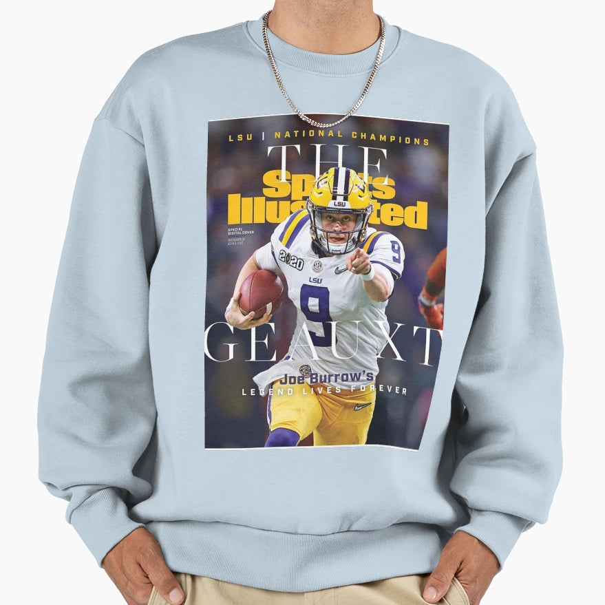 Joe Purple Sports Sweatshirt - Trendy Graphic Unisex - T-Shirt, Sweatshirt, Hoodie