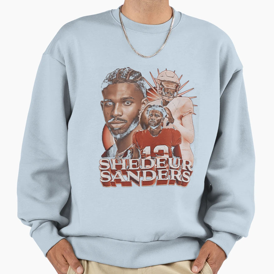Shedeur Sanders Cleveland Sweatshirt - Minimalist Print Men Women - T-Shirt, Sweatshirt, Hoodie