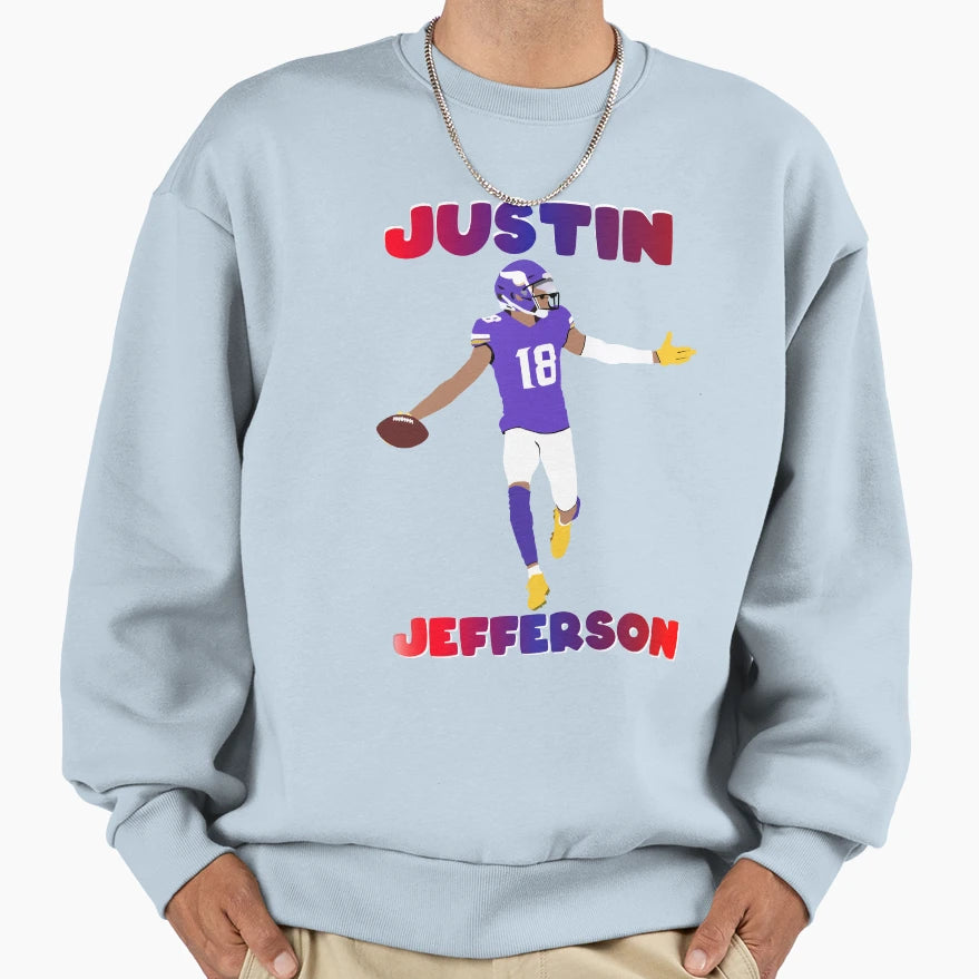 Jefferson Illustration Sweatshirt - Novelty Apparel for Adults - T-Shirt, Sweatshirt, Hoodie