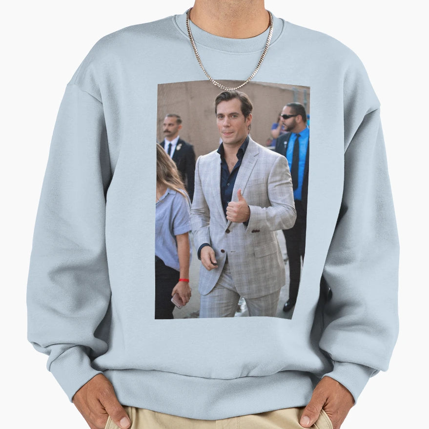Henry Cavill Sweatshirt - Fun Novelty Design Unisex - T-Shirt, Sweatshirt, Hoodie