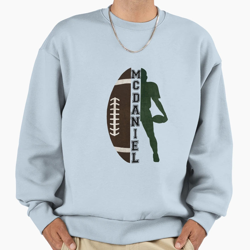 Mcdaniel College Football Sweatshirt - Minimalist Print Unisex - T-Shirt, Sweatshirt, Hoodie