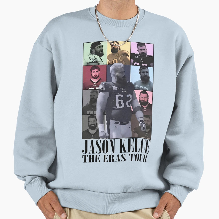 Eras Kelce Taylors Version Inspired Sweatshirt - Minimalist Print Unisex - T-Shirt, Sweatshirt, Hoodie