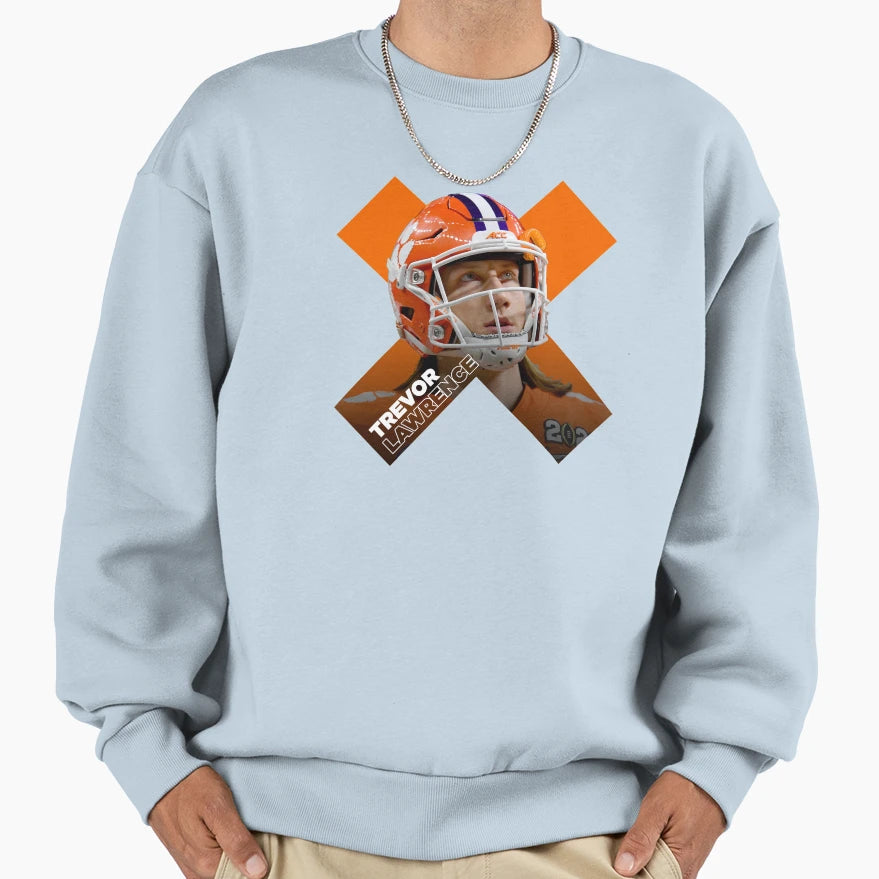 Trevor Lawrence Sweatshirt - Trendy Graphic Men Women - T-Shirt, Sweatshirt, Hoodie