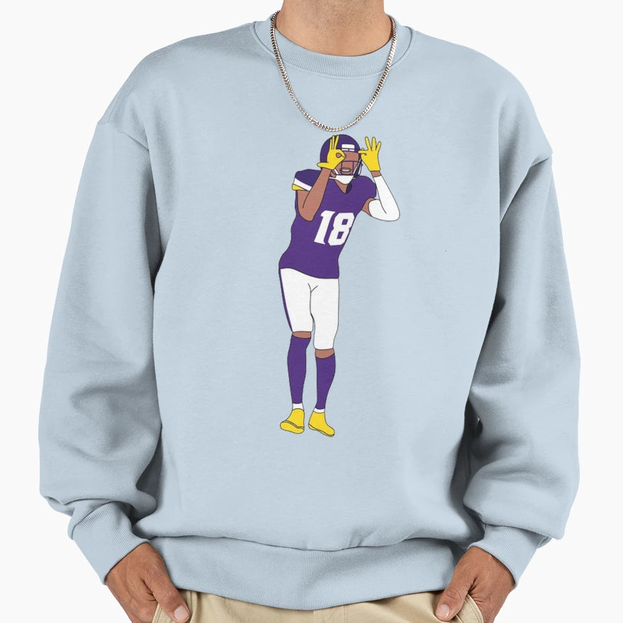 Griddy Duo Sweatshirt - Custom Art Print Unisex - T-Shirt, Sweatshirt, Hoodie