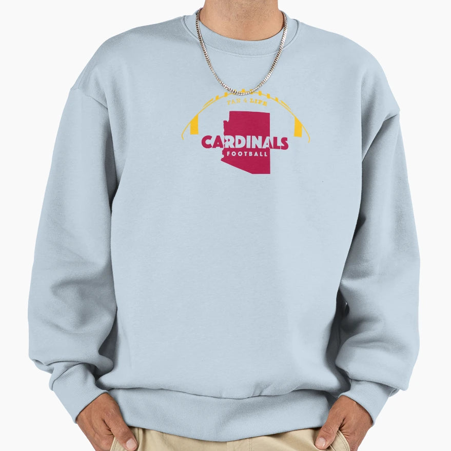 Arizona Cardinals Sweatshirt - Fun Novelty Design Men Women - T-Shirt, Sweatshirt, Hoodie